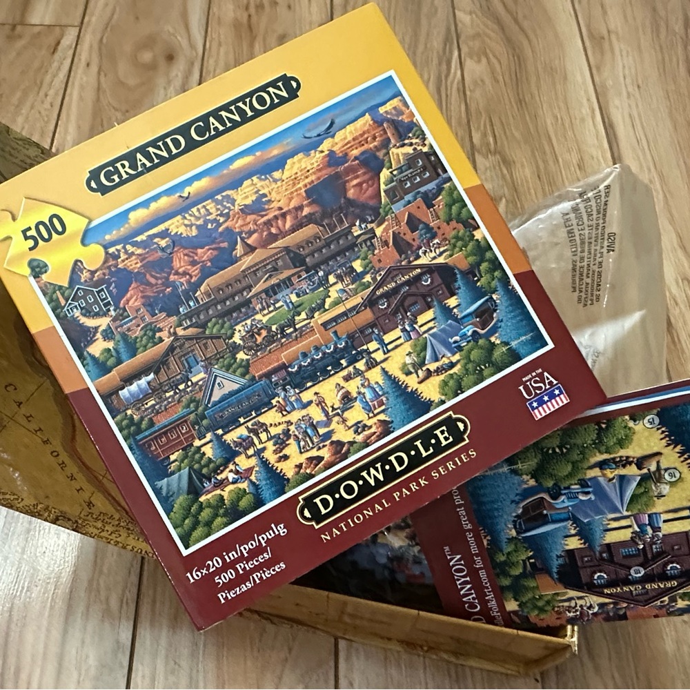 GRAND CANYON 500 PIECE PUZZLE - Picture 4 of 5